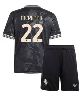 Günstige Juventus Weston McKennie #22 3rd trikot Kinder 2025-26 Kurzarm (+ Kurze Hosen)